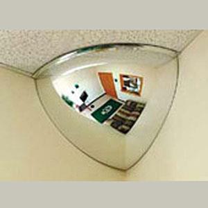 90° QUARTER DOME MIRROR 18" DIAMETER