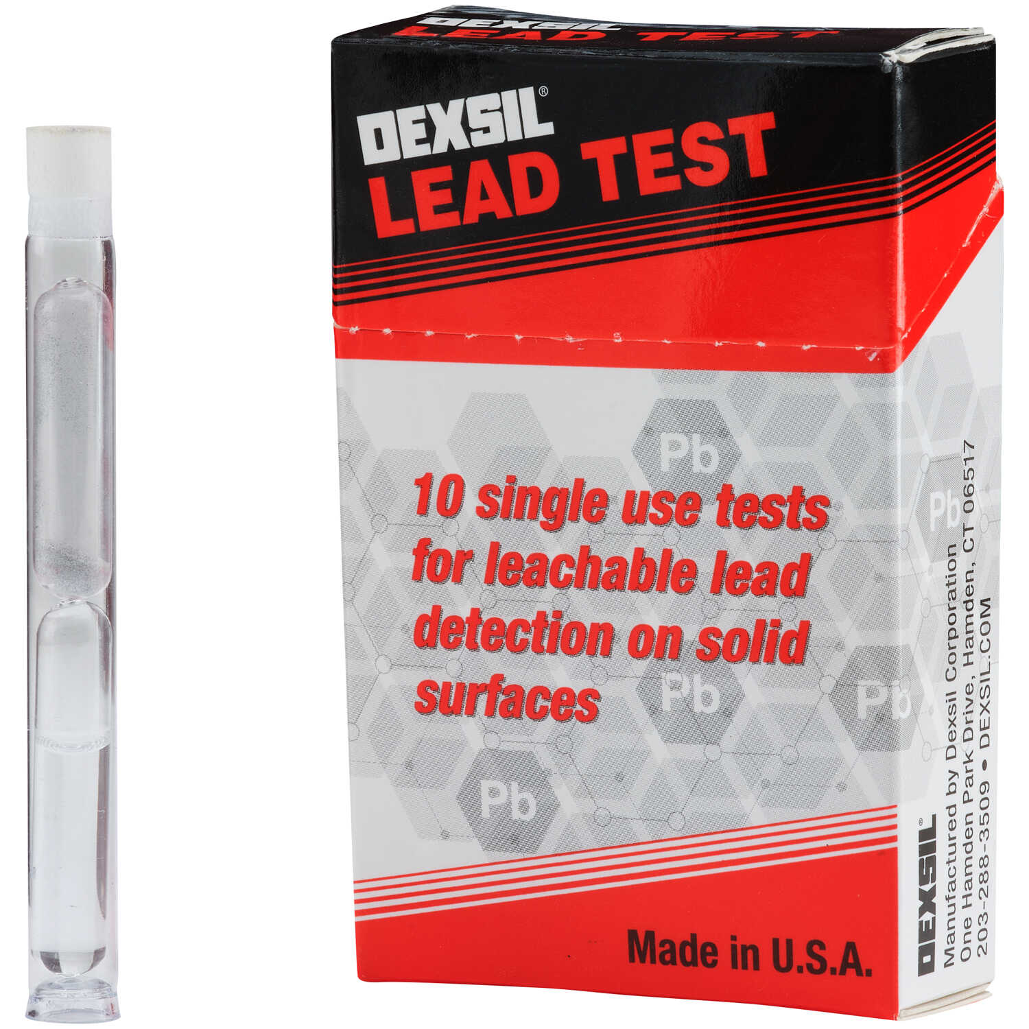 DEXSIL LEAD TEST SWABS 10/BX