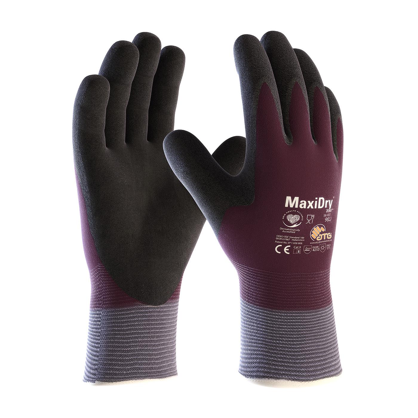 MAXIDRY ZERO DOUBLE DIPPED NITRILE