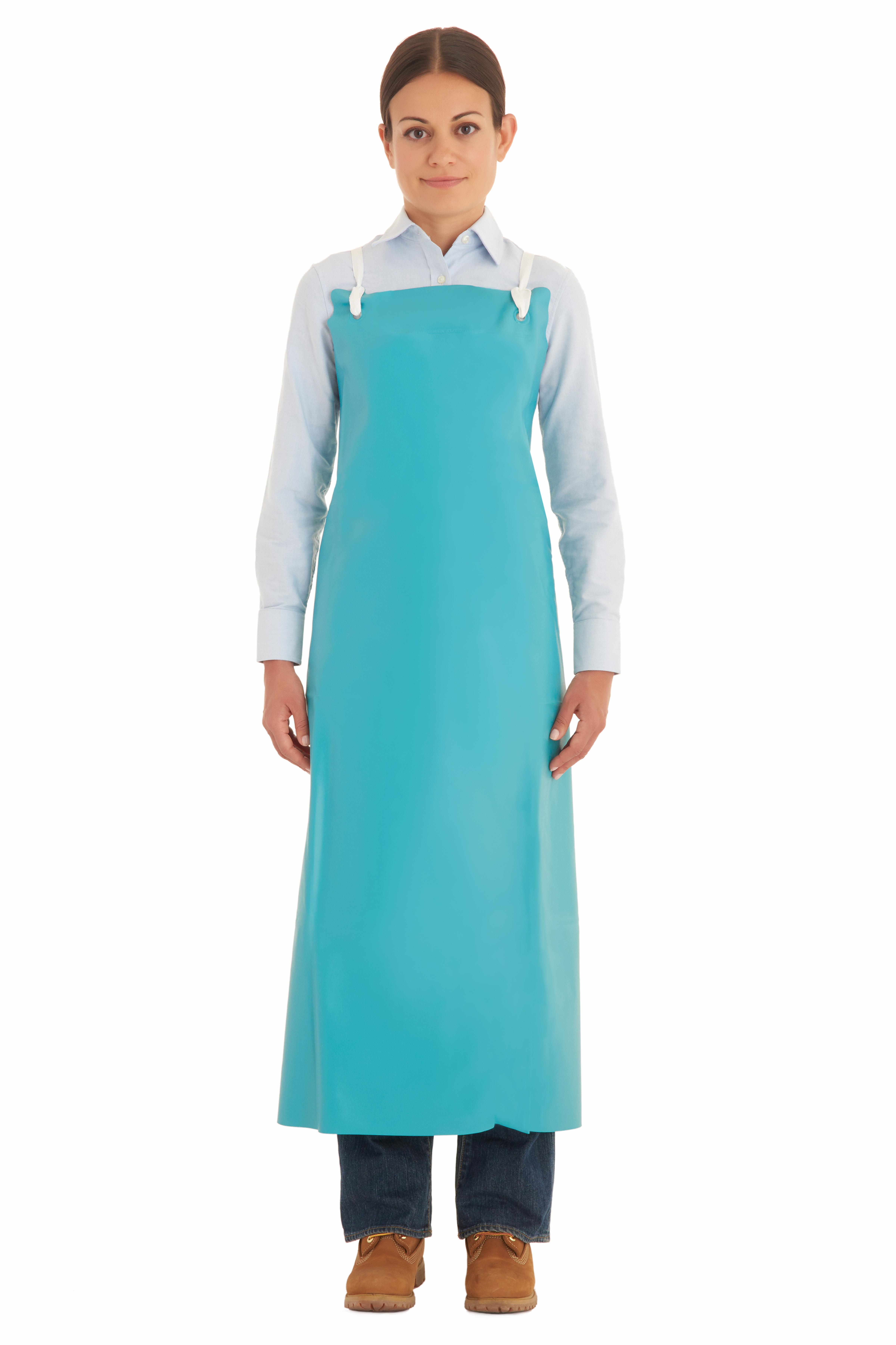 GREEN 18 MIL PVC APRON 33" X 49"