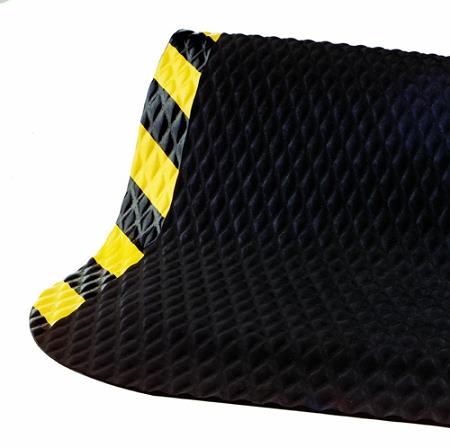 HOG HEAVEN 3 X 5 X 7/8 BLACK/YELLOW