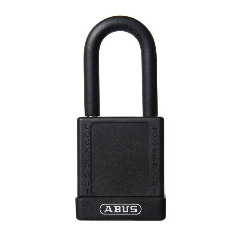 ABUS PLASTIC PADLOCK 1.5" SHACKLE BLACK