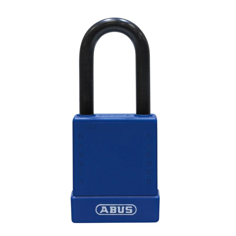 ABUS PLASTIC PADLOCK 1.5" SHACKLE BLUE