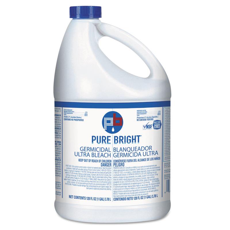 PURE BRIGHT LIQUID BLEACH 1 GALLON