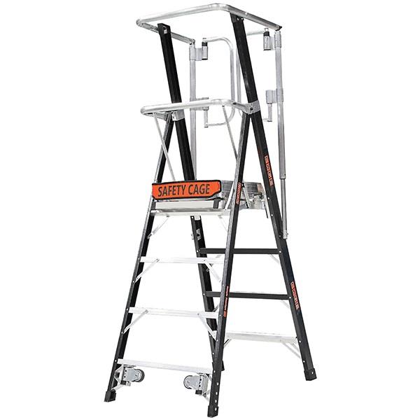 SAFETY CAGE 6' TYPE IAA PLATFORM LADDER