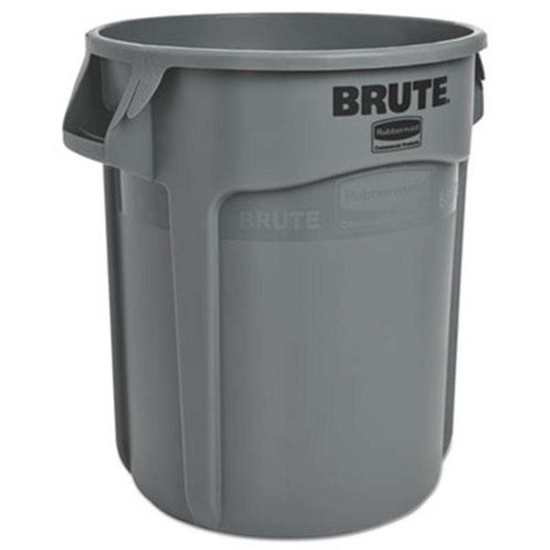 RUBBERMAID VENTED BRUTE 20 GAL GRAY