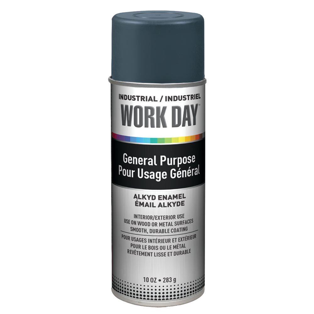 KRYLON WORK DAY ENAMEL GLOSS GRAY