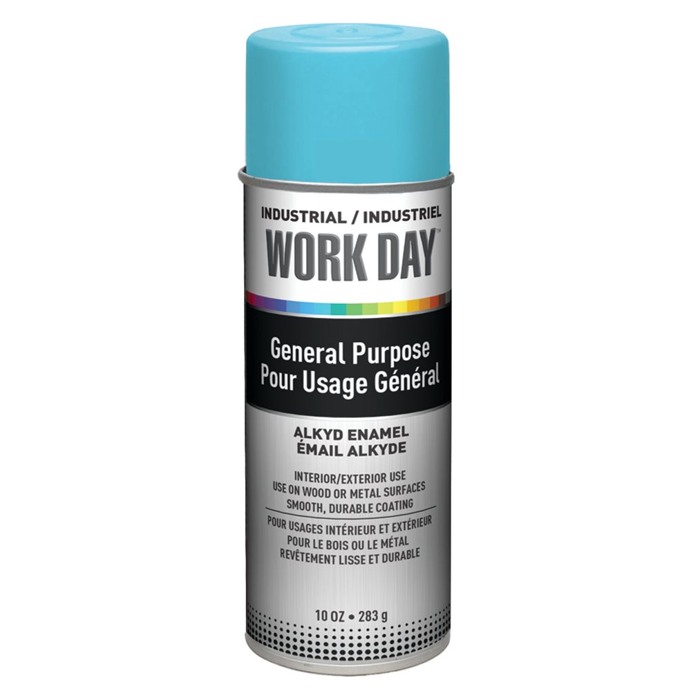 KRYLON WORK DAY ENAMEL GLOSS SKY BLUE