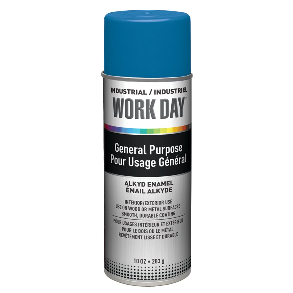 KRYLON WORK DAY ENAMEL GLOSS TRUE BLUE