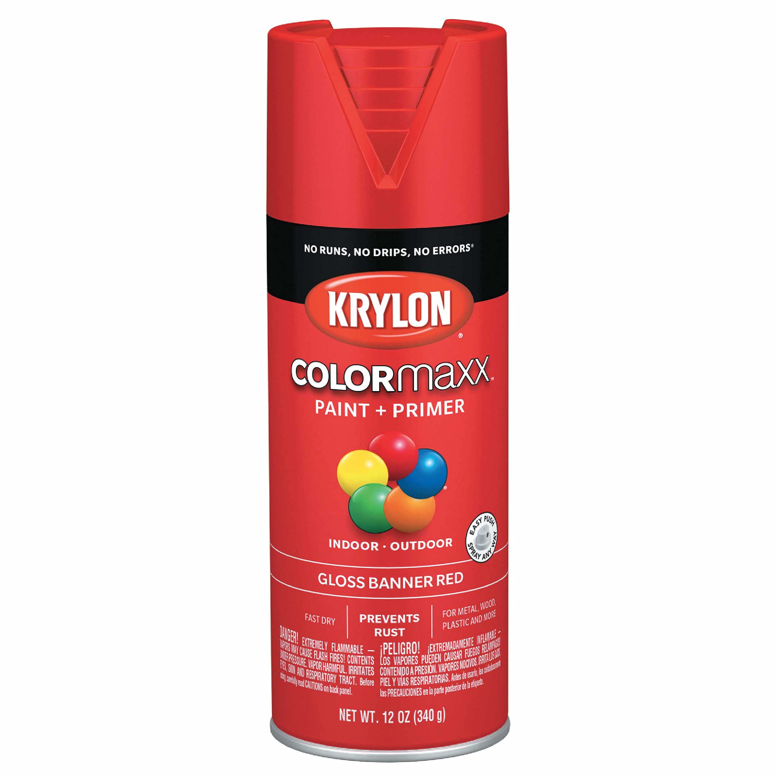 KRYLON COLORMAXX GLOSS BANNER RED