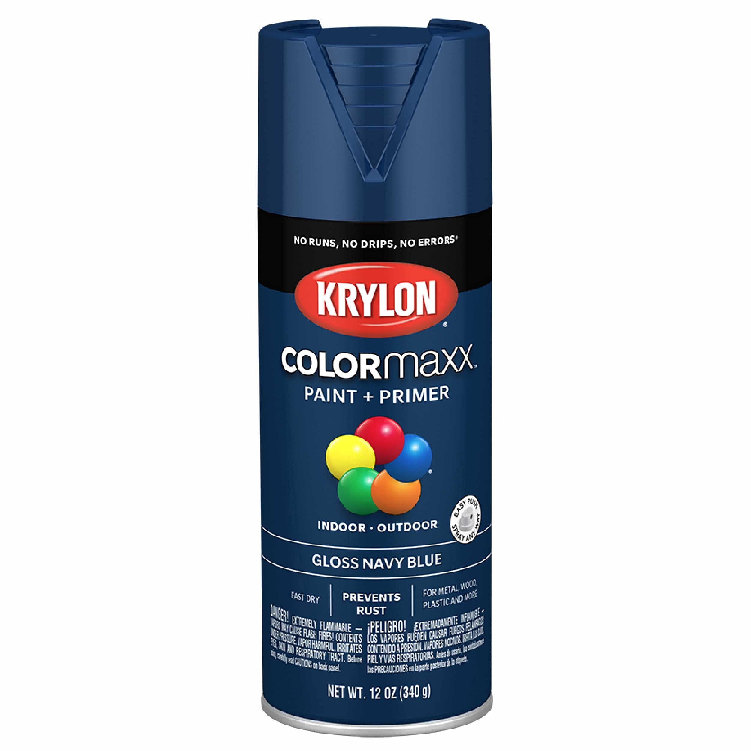 KRYLON COLORMAXX GLOSS NAVY BLUE