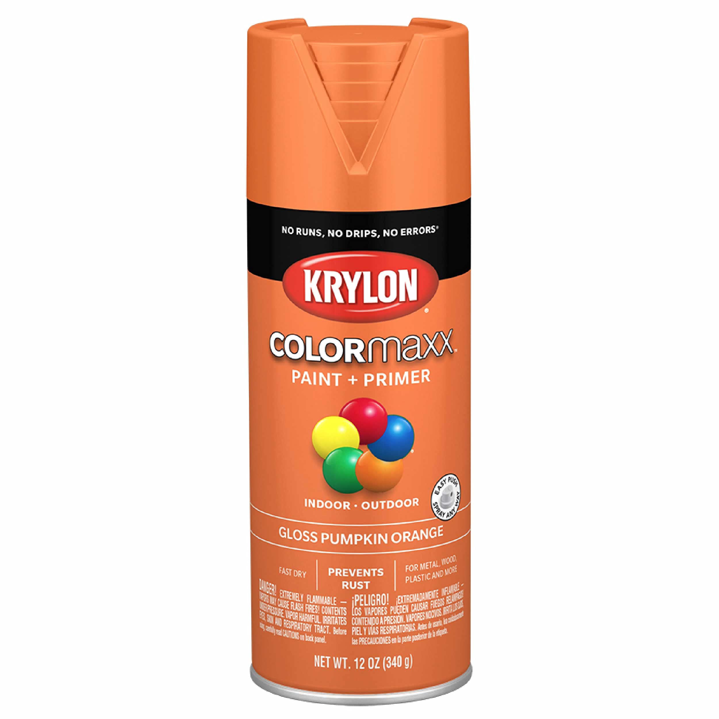 KRYLON COLORMAXX GLOSS PUMPKIN ORANGE