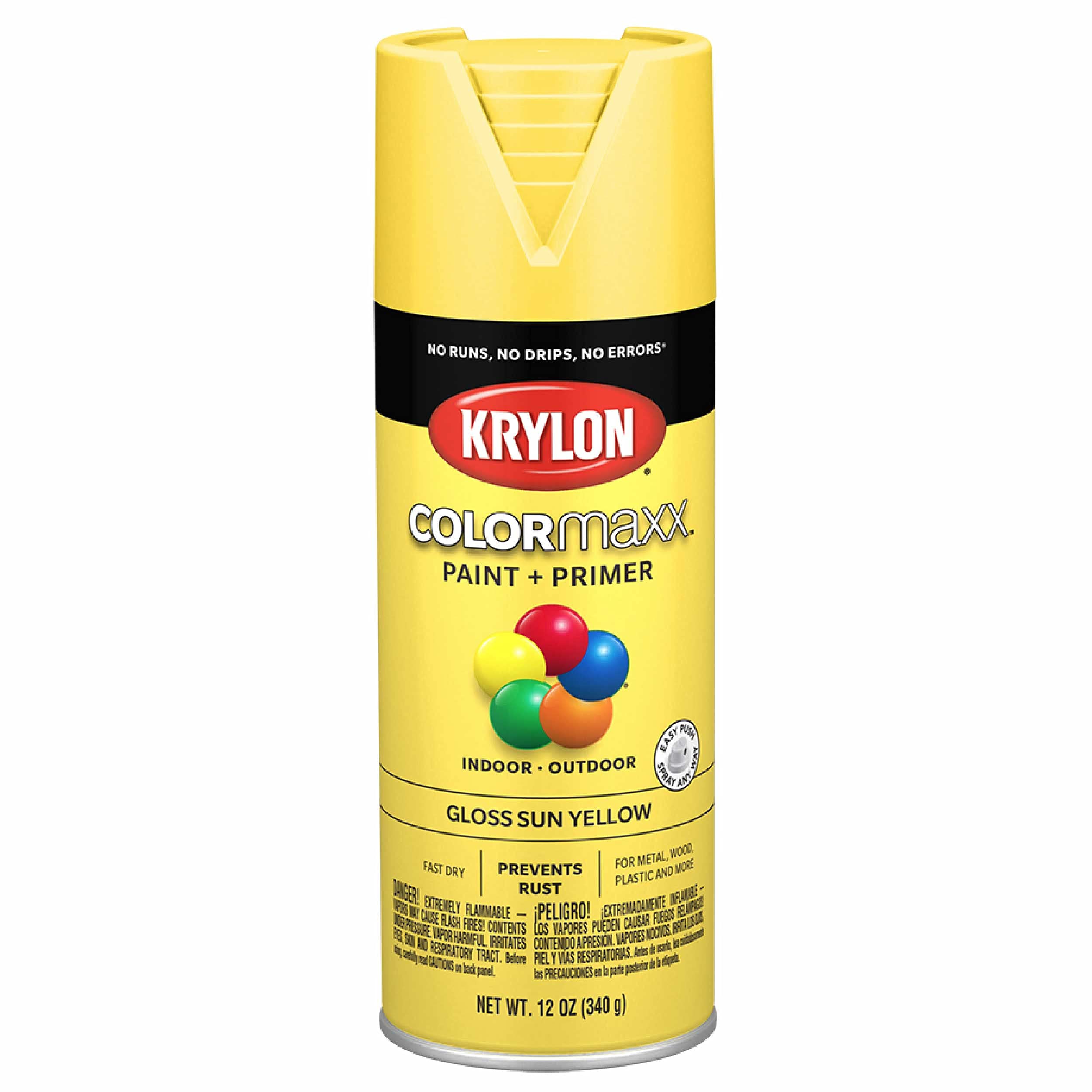 KRYLON COLORMAXX GLOSS SUN YELLOW