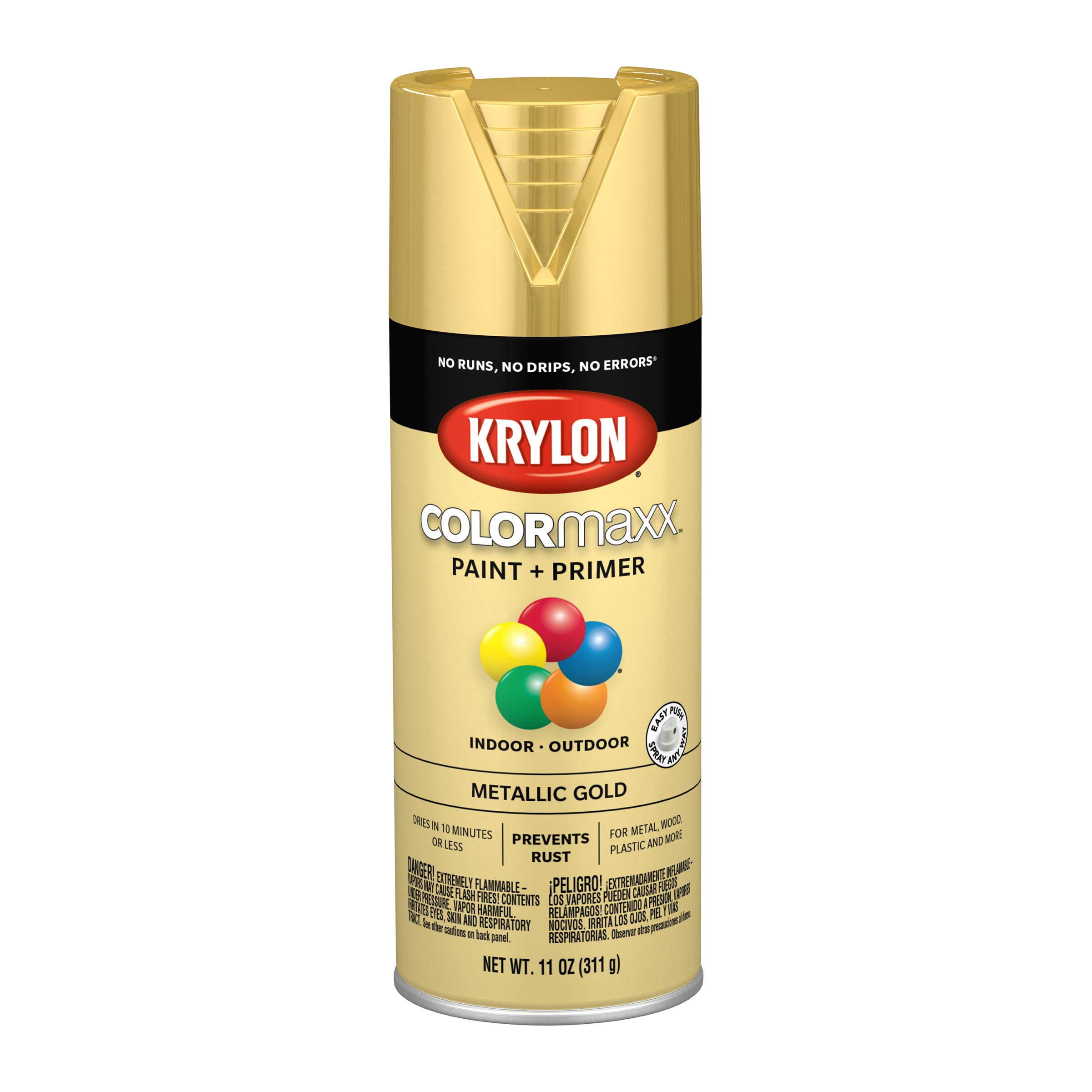 KRYLON COLORMAXX METALLIC GOLD