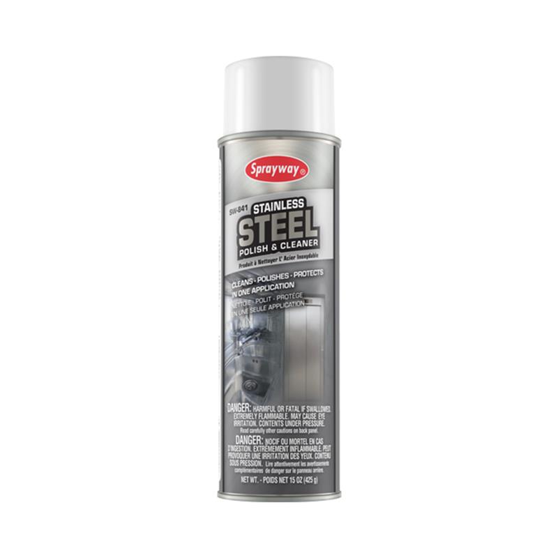 SPRAYWAY STAINLESS STEEL CLEANER 15 OZ