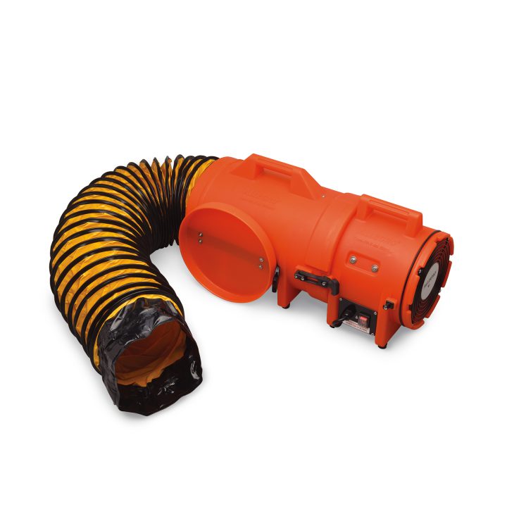 8” COM-PAX-IAL BLOWER W CANISTER 25'