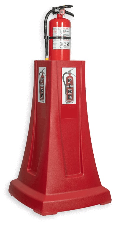 FIREMATE RED FIRE EXTINGUISHER STAND