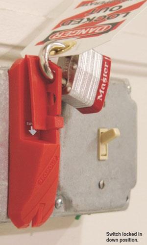 UNIVERSAL BLOCKOUT WALL SWITCH LOCKOUT