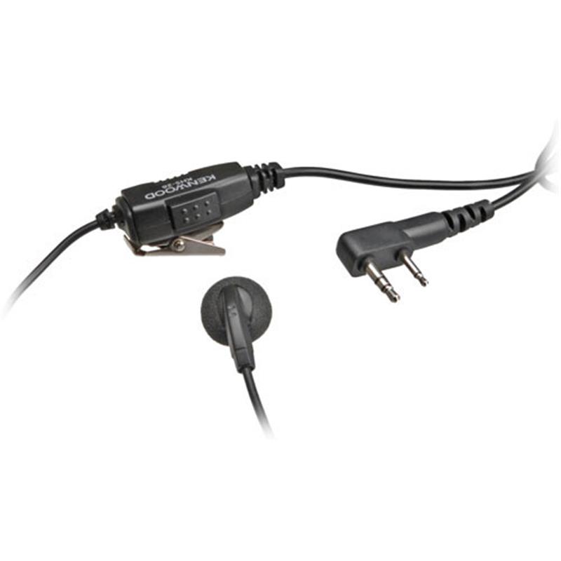 KENWOOD EARBUD HEADSET W/ PTT & MIC