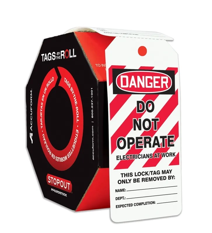 DO NOT OPERATE TAGS 100/RL