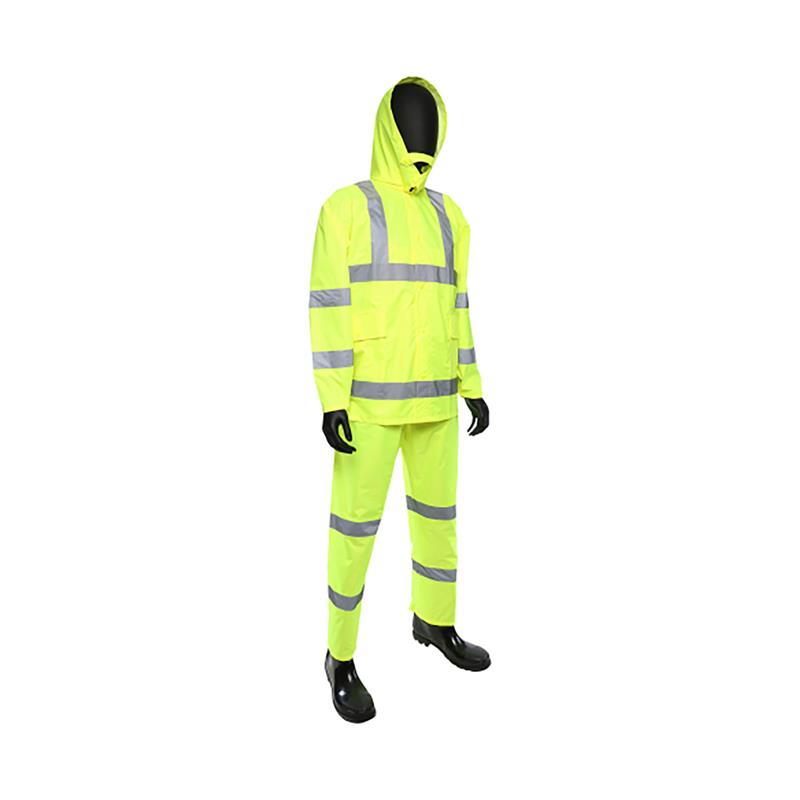 MASTER GEAR 3 PIECE HI-VIS RAINSUIT