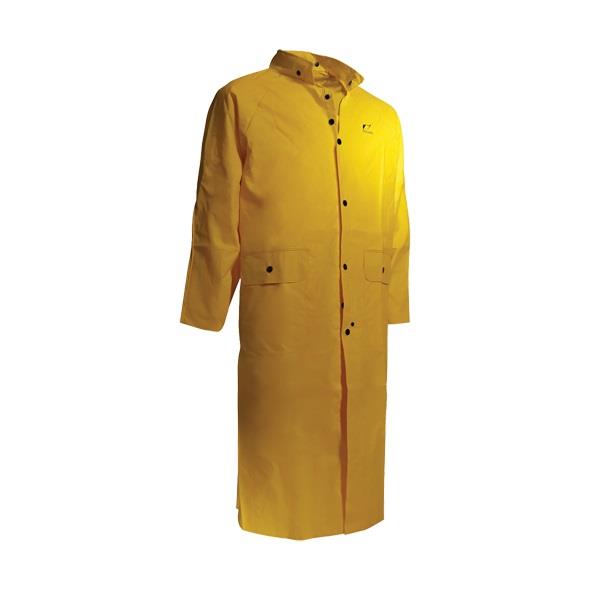 TUFTEX .30MM YELLOW 48" RAIN COAT