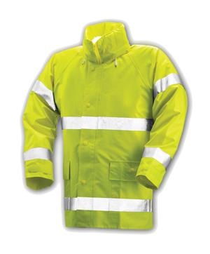 COMFORT-BRITE HI-VIZ FR RAIN JACKET