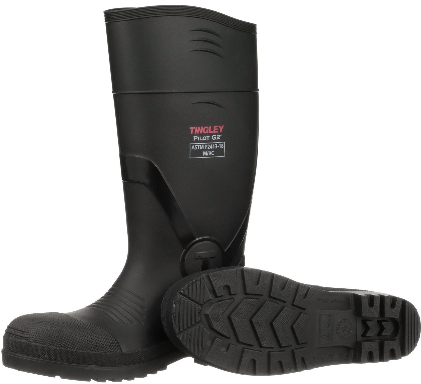 TINGLEY PILOT G2 15" PVC STEEL TOE BOOT