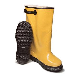 YELLOW RUBBER SLUSH BOOT 17IN PULLOVER