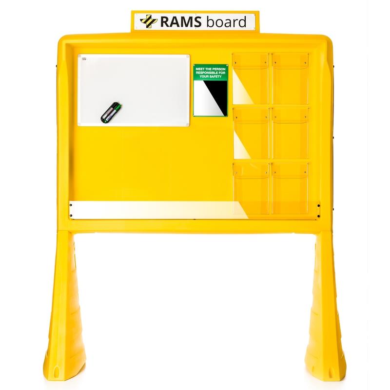 RAMS BOARD COMMUNICATION CENTER YELLOW